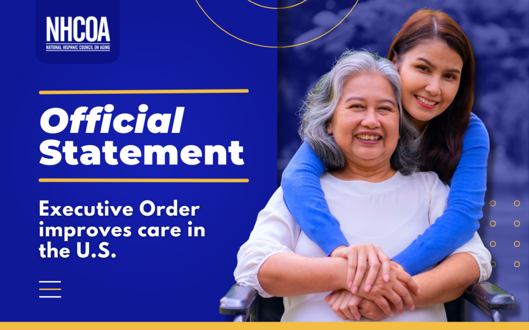 NHCOA applauds the new Executive Order that supports family caregivers, educators, and long-term care workers