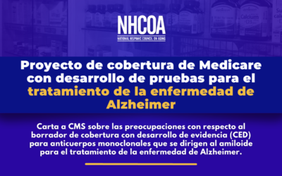 Proyecto de cobertura de Medicare con desarrollo de pruebas para el tratamiento de la enfermedad de Alzheimer