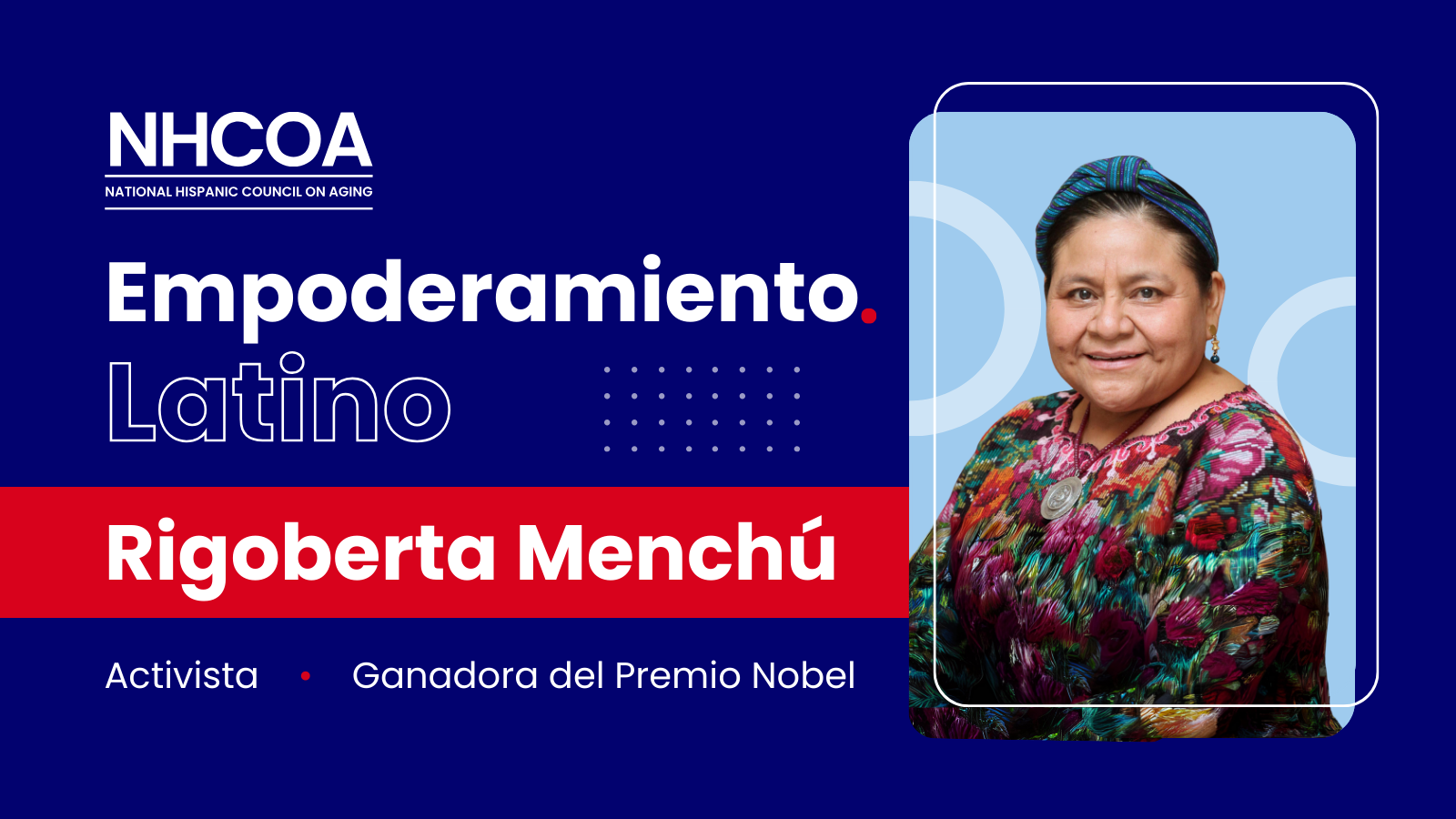 Empoderamiento Latino: Rigoberta Menchú - NHCOA