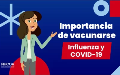 Importancia de vacunarse contra la Influenza y el COVID-19